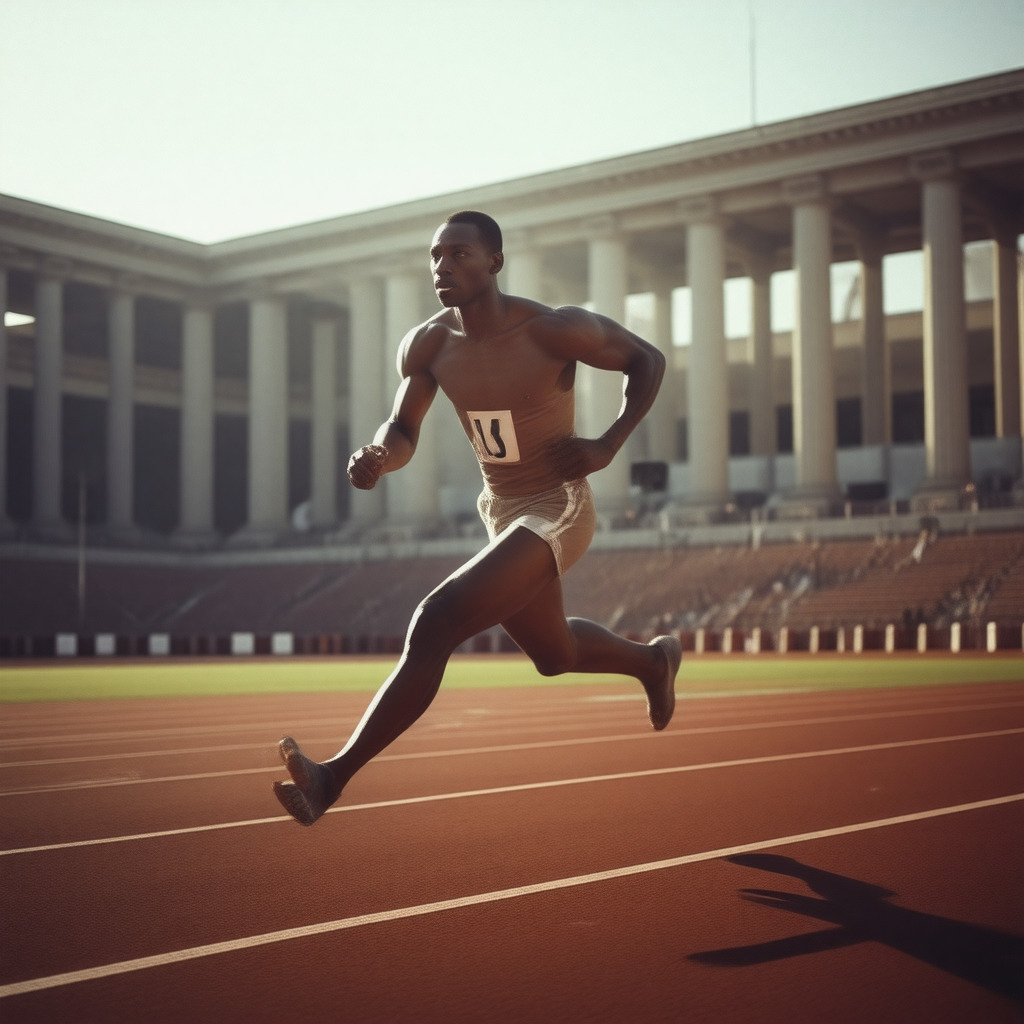 Cover art for Jesse Owens