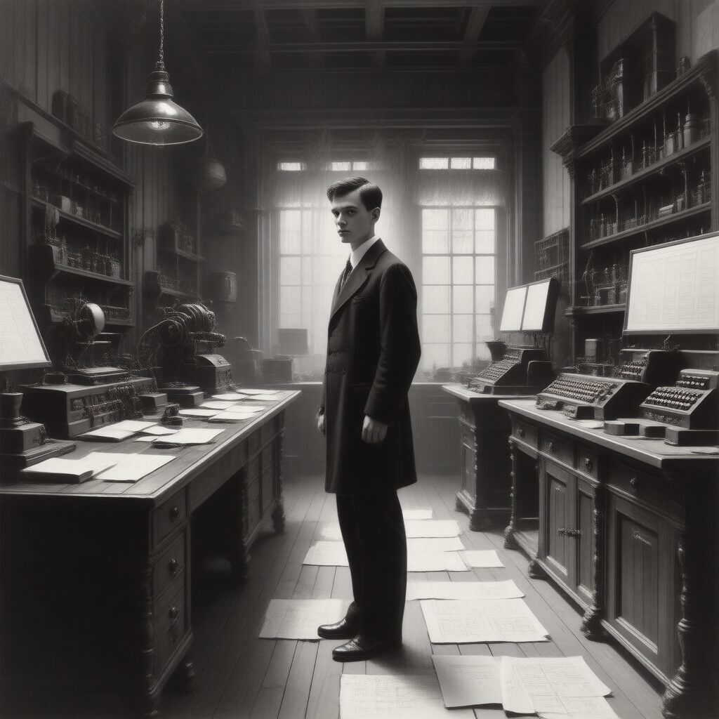 Cover art for Alan Turing